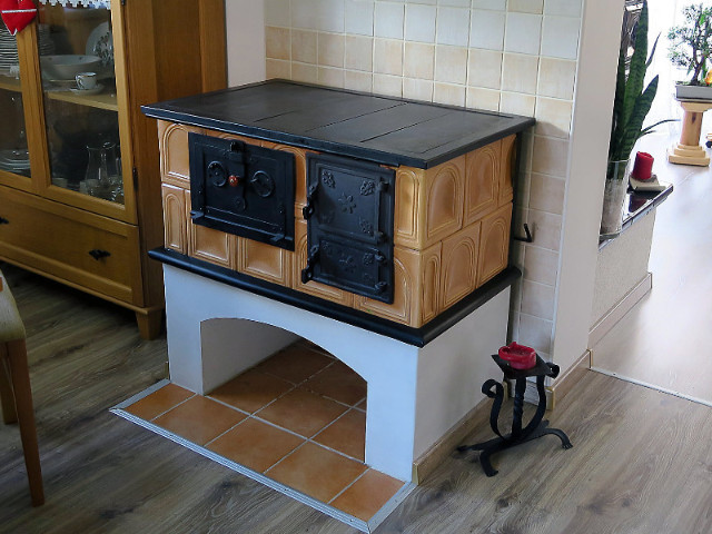 Prenosný šporák s klenbou, v Alpách Rakúsko