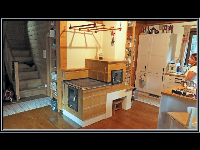 Šporák v Limbachu s presklenými dvierkami