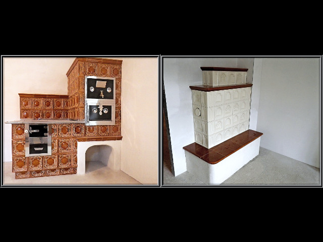 Šporák s prechodom cez priečku do druhej miestnosti, Nitra, pani Buranova, rok asi 2013