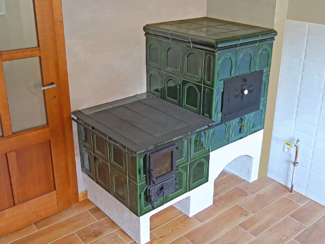 Šporák v Považskej Bystrici s podmúrovkou