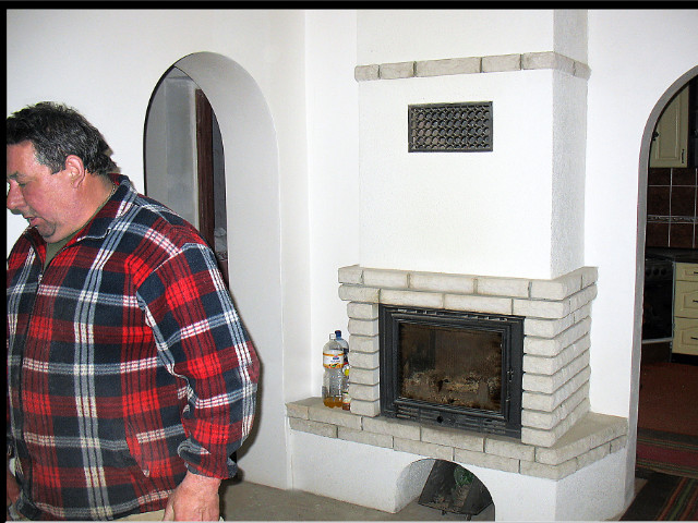 Krb z bielej tehly, teplovzdušný, Vysoká nad Kysucou, rok 2003