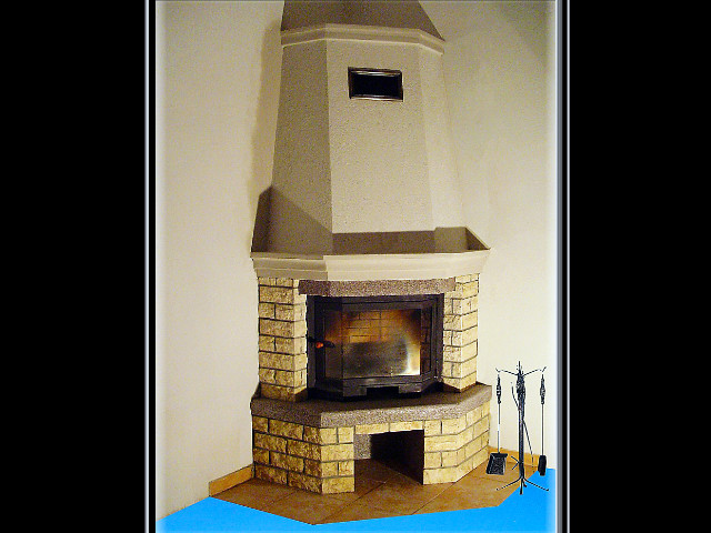 Krb teplovzdušný, vložka panoramatická BIJOZ, rok asi 1998