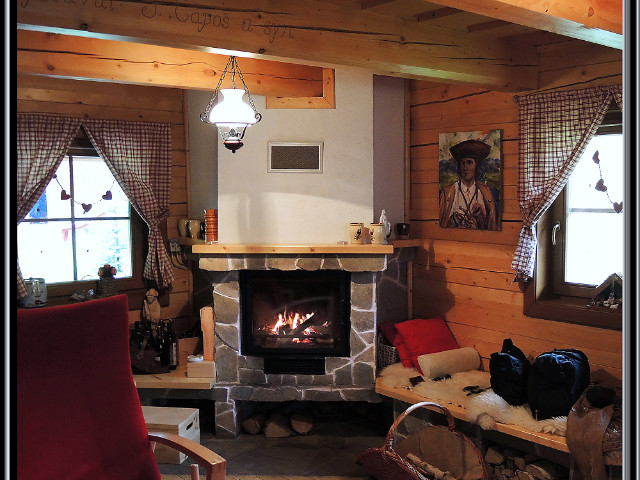 Krb teplovzdušný, stavaný u pána Č., v Terchovej, rok 2001