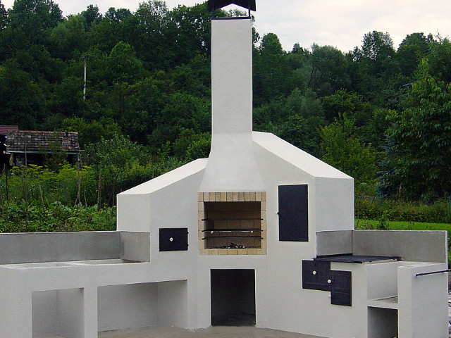 Záhradný krb, zľava pizza, gril, udiareň, šporák